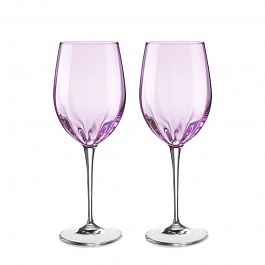 Набор бокалов для красного вина 2 шт 470 мл Le Stelle Monalisa розовый