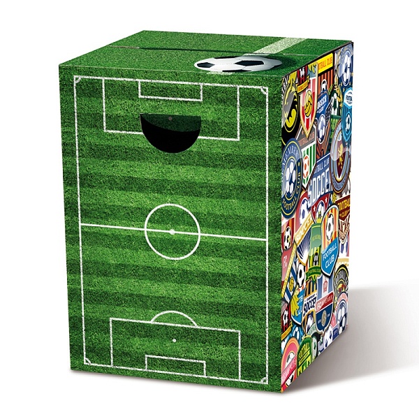 Табурет картонный 32,5 х 44 см Remember Soccer мультиколор