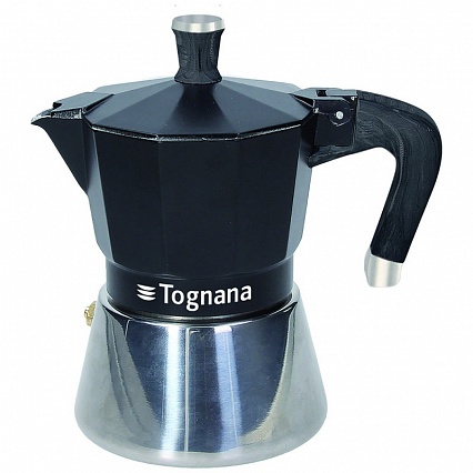 Кофеварка гейзерная на 3 чашки индукция Tognana Sphera