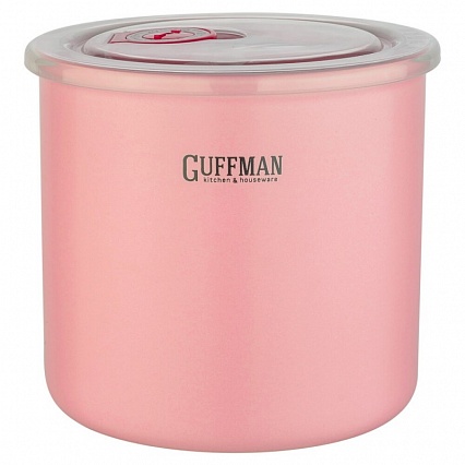 Банка с крышкой 1 л Guffman Ceramics розовый