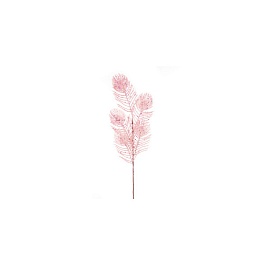 Ветка декоративная 70 см Азалия розовый
