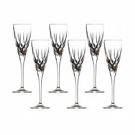 Набор бокалов для шампанского 130 мл RCR Trix 6 шт
