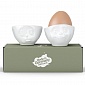 Набор подставок для яиц Tassen Oh please & Tasty 2 шт белый