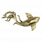 Статуэтка Fish 15x9x33см золотистый