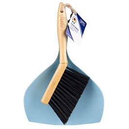 Набор для уборки (совок, щётка) Gipfel Clean Series голубой