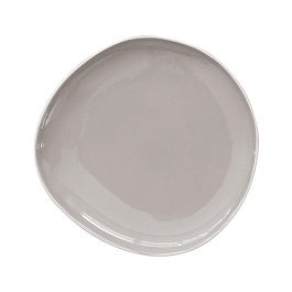 Тарелка закусочная 22 см Easy Life Organica серый