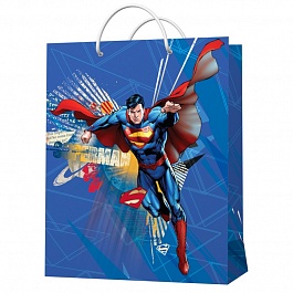 Пакет подарочный Superman S