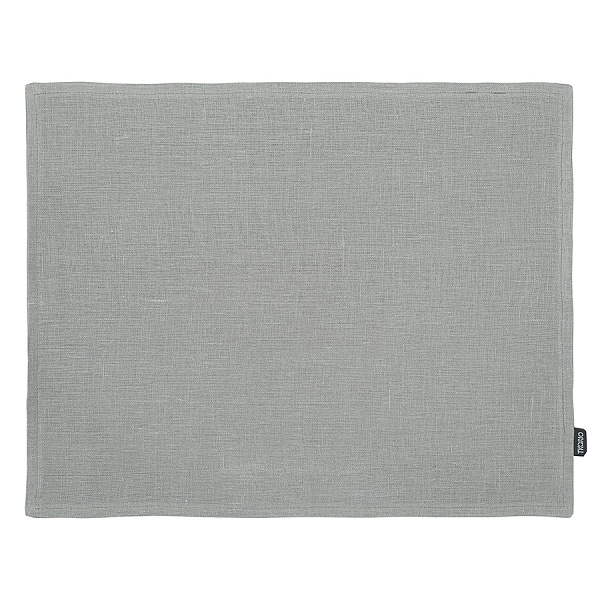 Салфетка под приборы из стираного льна 35 х 45 см Tkano Essential серый