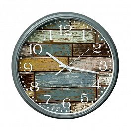 Часы настенные 40 см Olaff бирюзовый