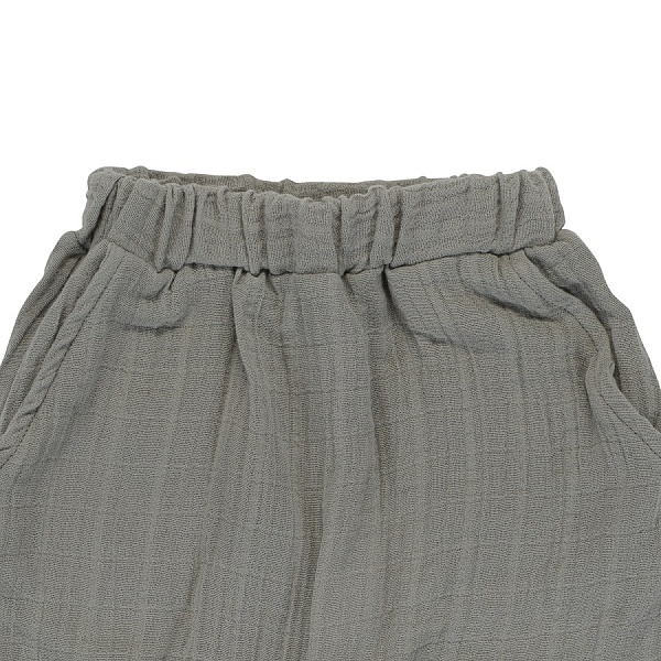 Штаны из хлопкового муслина 12-18 M Tkano Essential серый