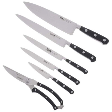 Набор кухонных ножей TimA Sheff 7 предметов