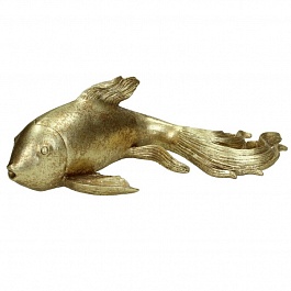 Статуэтка Fish 15x9x33см золотистый