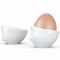 Набор подставок для яиц Tassen Oh please & Tasty 2 шт белый
