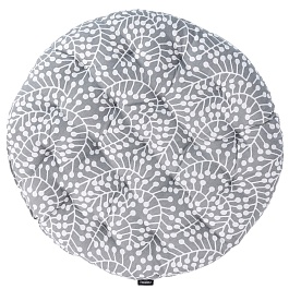 Подушка на стул круглая 40 см Tkano Scandinavian Touch Спелая смородина серый