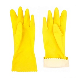 Перчатки хозяйственные Paul Masquin S жёлтый