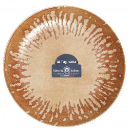 Тарелка десертная 20 см Tognana Coupe Goblin Beige