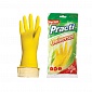 Перчатки резиновые Paclan Practi Universal M жёлтый