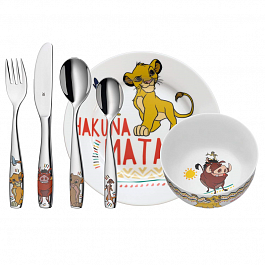 Набор посуды детской WMF The Lion King 6 предметов