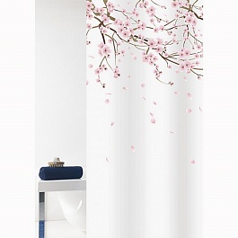 Штора для ванн 180 х 200 см Bacchetta Sakura