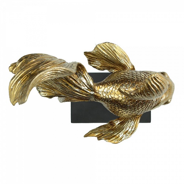 Статуэтка Kersten BV Gold Fish золотистый