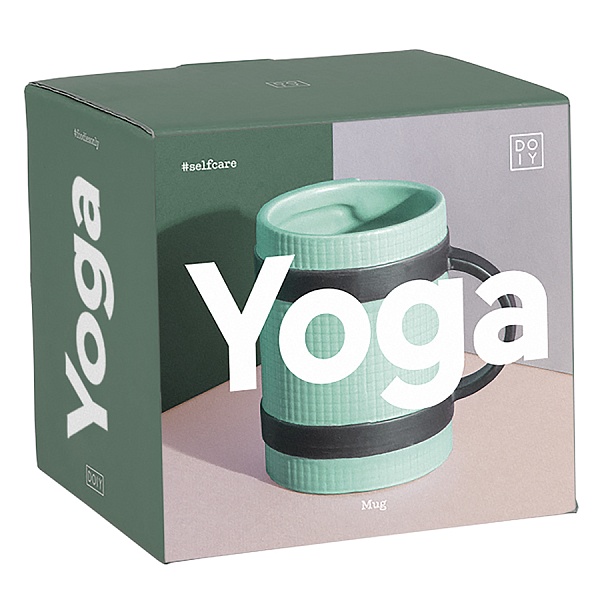 Кружка Doyi Yoga Mug зелёный