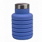 Бутылка для воды складная с крышкой 500 мл Bradex фиолетовый