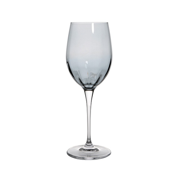 Набор бокалов для белого вина 2 шт 385 мл Le Stelle Monalisa серый