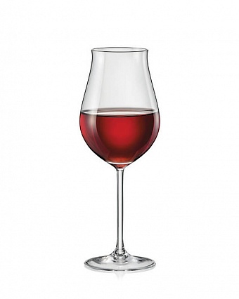 Набор бокалов для вина 340 мл Bohemia Crystal Аттимо 6 шт