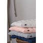 Подушка стеганая на стул 40 х 40 см Tkano Essential розовый