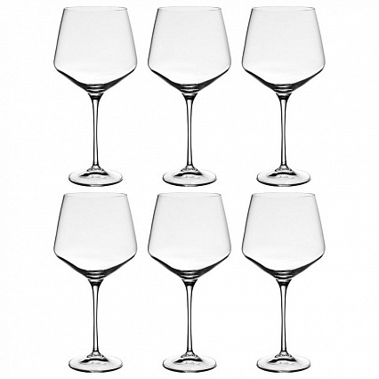 Набор бокалов для красного бургундского вина 720 мл RCR Aria 6 шт