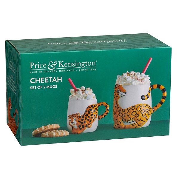 Набор кружек Price & Kensington Cheetah 2 шт