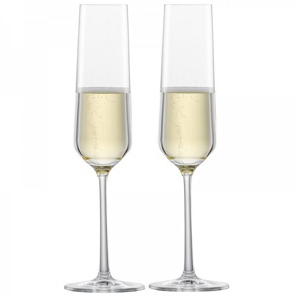 Набор бокалов для шампанского 200 мл Bohemia Crystal Аморосо 2 шт