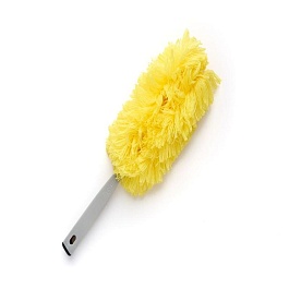 Ручная щётка для пыли акрил Cisne жёлтый