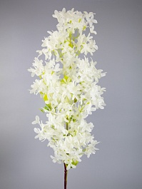 Ветка цветущая декоративная 100 см Азалия белый