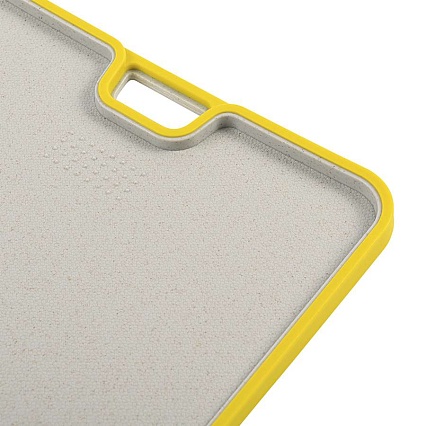 Доска разделочная из пшеничного волокна двусторонняя Smart Solutions Ness жёлтый кант