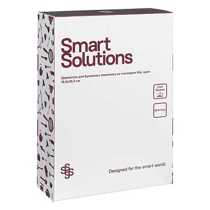 Держатель для бумажных полотенец со стоппером Smart Solutions Mio