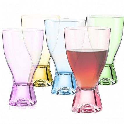 Набор стаканов для воды 320 мл Bohemia Crystal Самба 6 шт