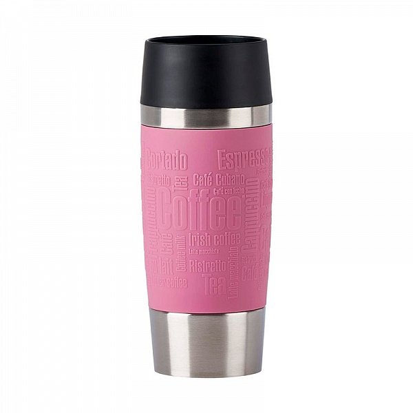 Термокружка 360 мл Emsa Travel Mug розовый