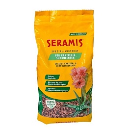 Гранулят для кактусов и суккулентов 2,5 л Seramis