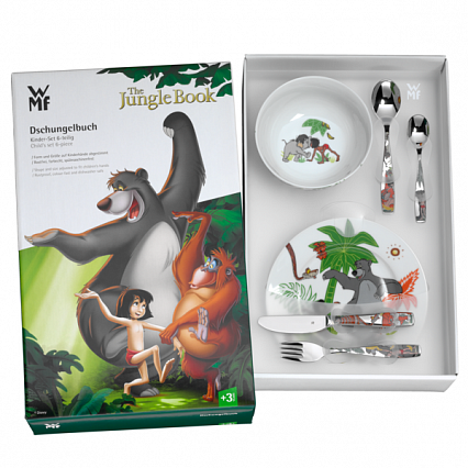 Набор посуды детской WMF Jungle 6 предметов