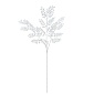 Декоративная ветка с глиттером 79 см Азалия белый 