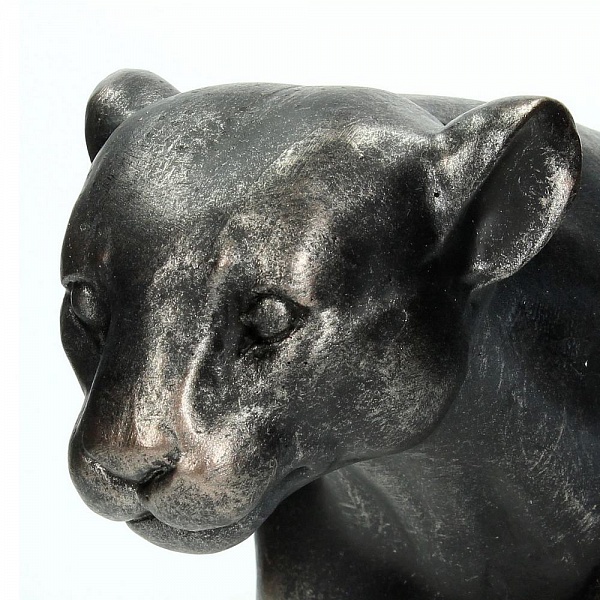 Статуэтка Kersten BV Royal Animals Leopard L чёрный