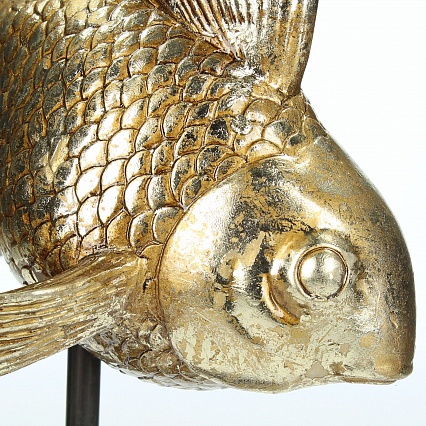 Статуэтка Kersten BV Gold Fish золотистый