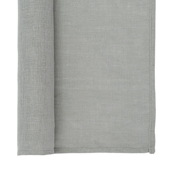 Салфетка сервировочная из стираного льна 45 х 45 см Tkano Essential серый