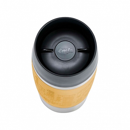 Термокружка 360 мл Emsa Travel Mug жёлтый
