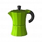 Кофеварка гейзерная на 6 чашек Morosina зелёный
