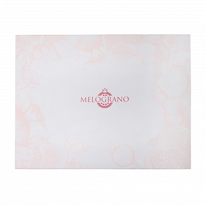 Комплект постельного белья евро Melograno Sakura Neve Satin