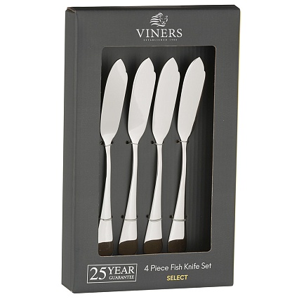 Набор ножей для рыбы Viners Select 4 шт