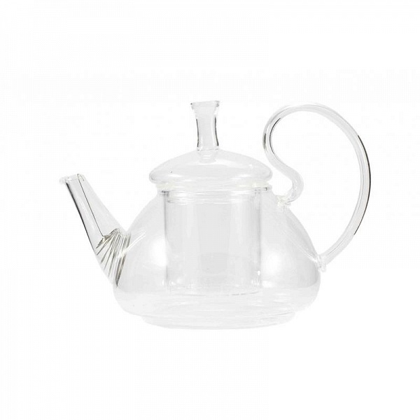 Чайник заварочный 600 мл Shanghai Chikao Glassware Ромашка