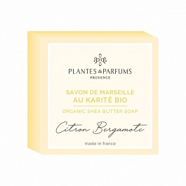 Мыло 100 г Plantes et Parfums Лимон и Бергамот